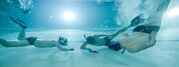 Hockey subaquatique a la piscine de champommier